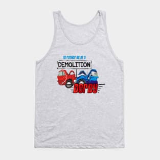 Demolition Cars Derby Tank Top